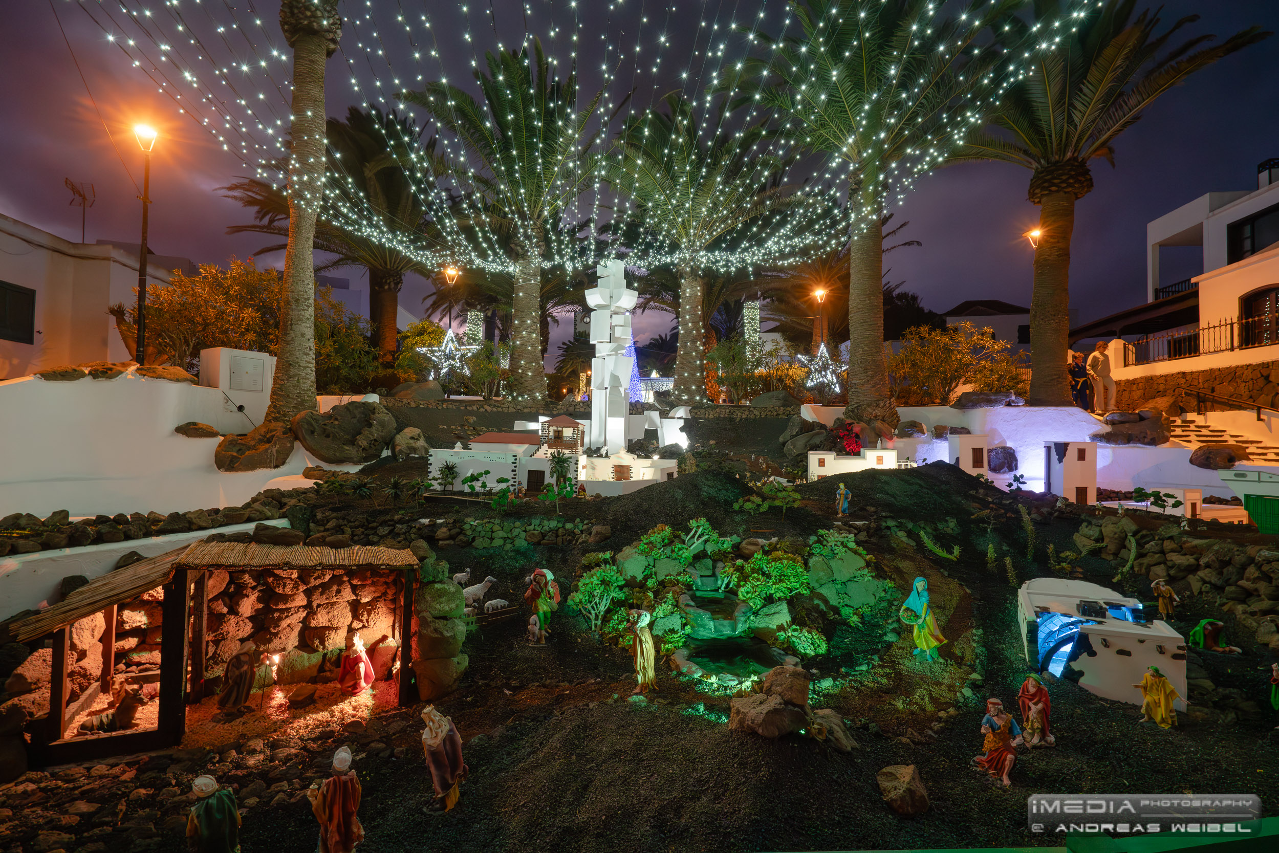 Nativity scene in San Bartolome: tradition in